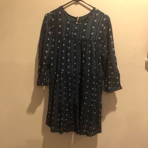 Blue Rain brand Tunic Blouse in used condition. Size Large.